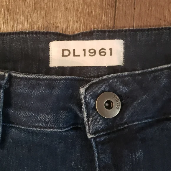 DL1961 Women's Florence Instasculpt Mid-Rise Skinny Fit Jean Size 28 Blue - Picture 2 of 12
